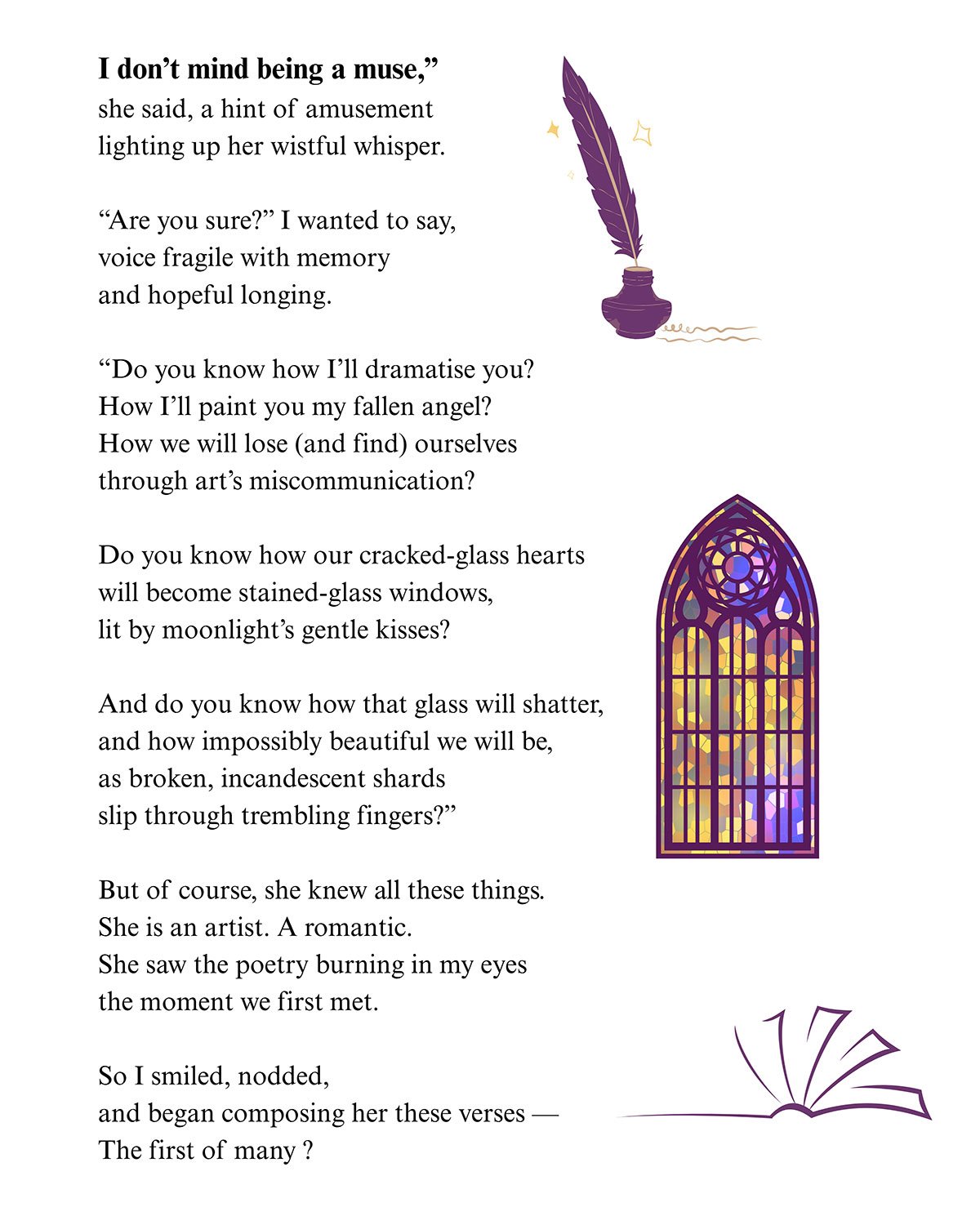 Being-a-Muse A poem by Fionn Parker